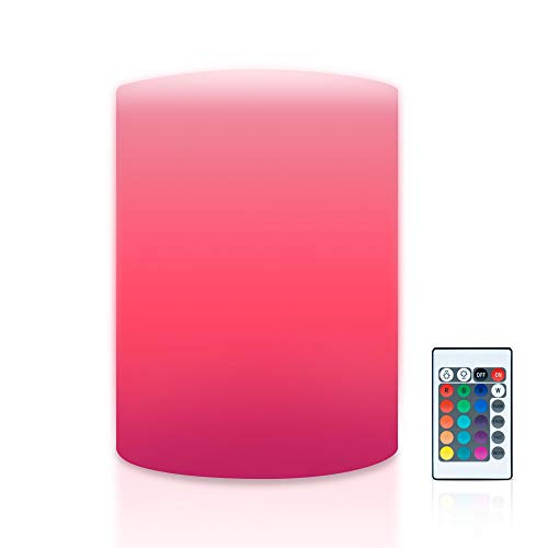 LED Night Light, GLORIOUS-LITE Mood Lamp for Kids, RGB Ambient Light with Remote