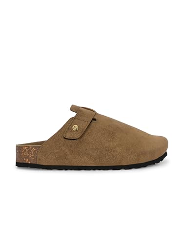 Image of EL PASO Men Olive Faux Leather Casual Slip On Sandals EPSJ1661 P