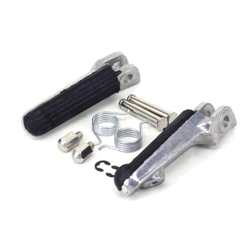 LFSKIUDS para Hon&da CBR250 NSR250 CBR400 VFR400 RVF400 CBR900RR CBR929 CBR954 RVF750 VFR750 Reposapiés Delanteros De Motocicleta De Aluminio Pedal