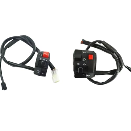 Interrupteur guidon moto 22mm pour réparer vos commandes de feux