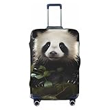 Panda Cubs in The Forest - Funda de equipaje para maletas de viaje de negocios, duradera y elegante, protector al aire libre, White, L