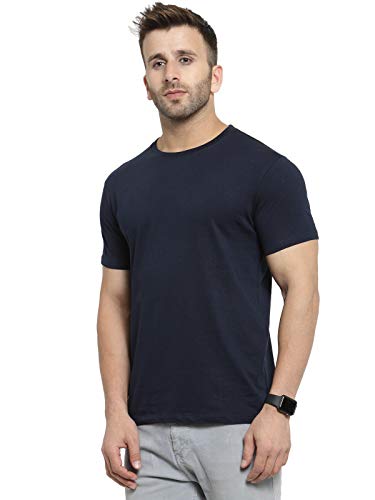 Image of Scott International Biowash T-Shirts for Men's & Boys- Round Neck, Half Sleeves, Cotton, Regular Fit, Stylish, Branded Solid Plain Tshirt for Men- Ultra Soft, Comfortable, Lightweight T-Shirt