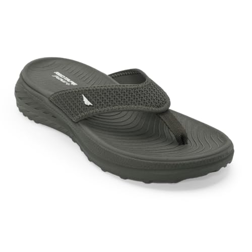 Image of Red Tape Thong Casual Sandals for Men in Dark Grey | Casual Sandals