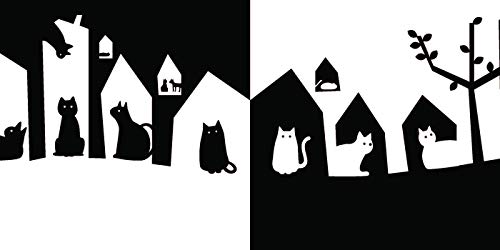 Image of Black Cat & White Cat: Baby's First Visual & Emotional Learning Board Book