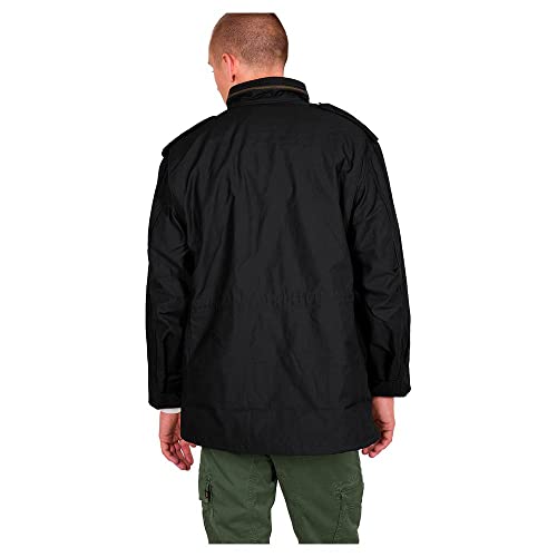 Alpha Industries M-65 Feldjacke für Herren Black – Ansicht 3