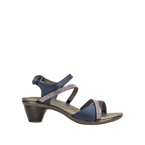 NAOT Women's Innovate Heel Polar Sea Leather Combo 9-9.5 N-M US