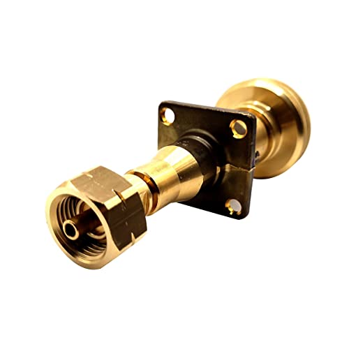 DN Autogas Parts LPG GPL DISH Adaptateur de recharge pour bouteille de gaz propane européen avec clapet anti-retour à remplir en France, Italie, Allemagne de l'Est, Balkans, Europe de l'Est