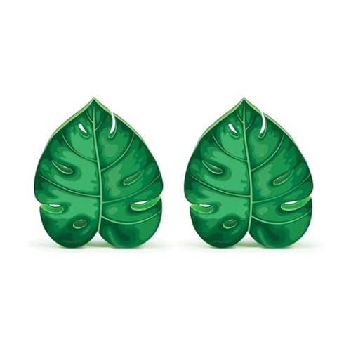 Image of Genuine Fred, House Plant, Monstera Leaf Kitchen Sponge, Multicolor (Pack of 2)