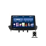 ZYLR 9' Car Stereo Double Din Touch Screen Car Radio Audio Receiver for Renault Megane 3 2008-2014 FM Radio Bluetooth MP5 Player with Backup Camera/SWC/USB Port/GPS Navigation,1g+16g