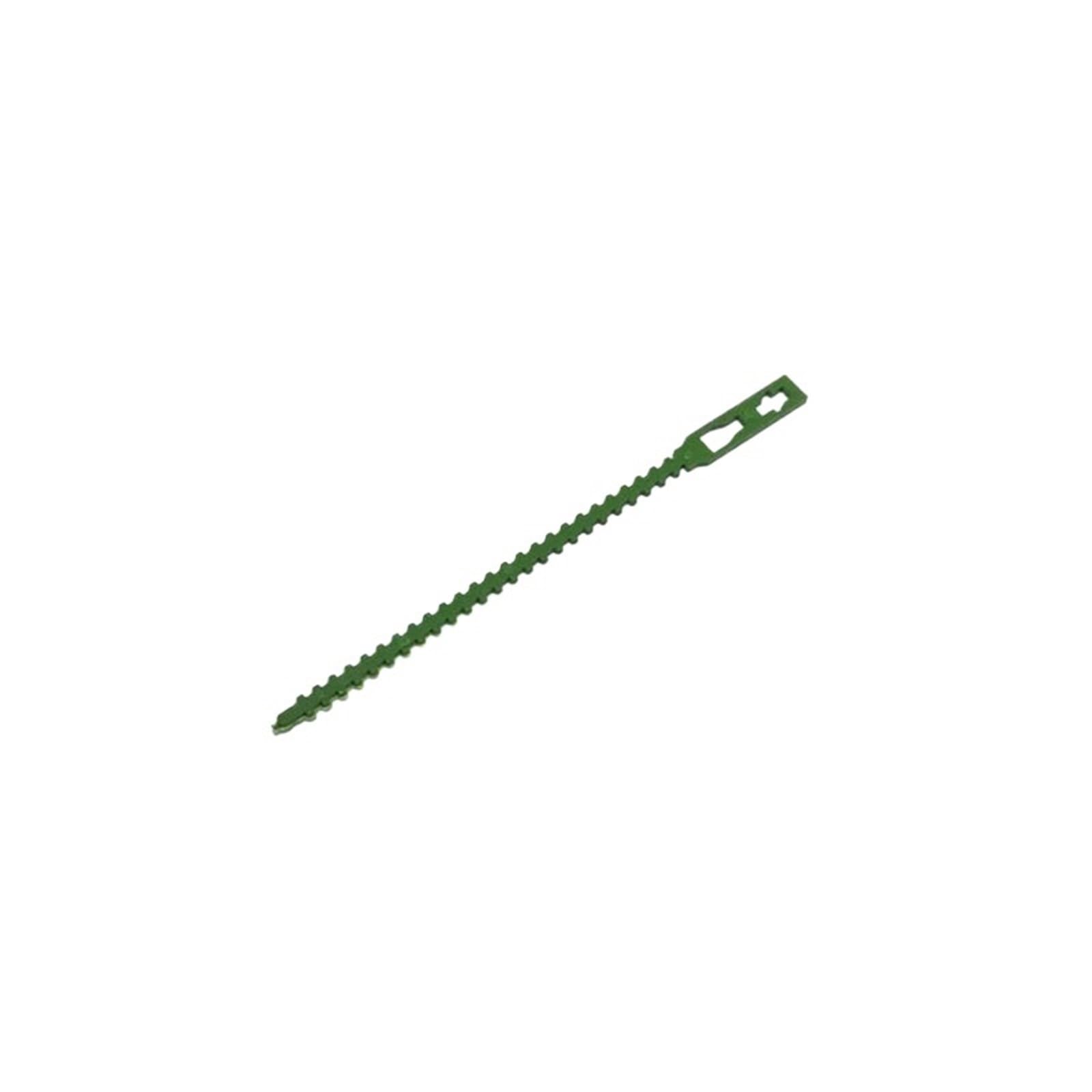 Zuxwux 50Pcs 13Cm Plant Twist Ties Adjustable Plant Cable Ties Reusable Self-Locking Green Twist Tie Garden(50Pcs 13Cm)
