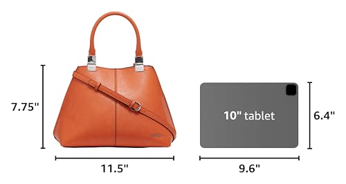Image of Calvin Klein Women's Granite Geometric Satchel - 2 in 1, Vegan Leather, 2 Pockets