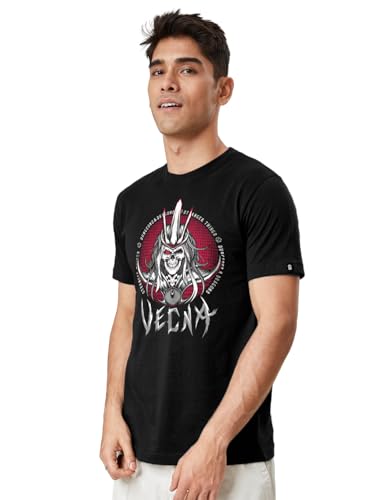 Image of The Souled Store Men Official Stranger Things: Vecna's Curse Black Printed T-Shirts