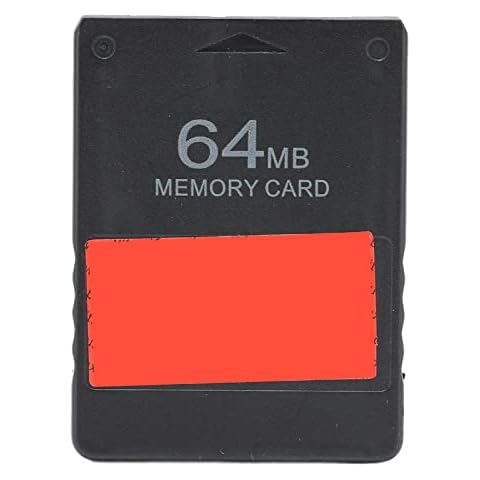 Game Memory Cards, High Speed 64MB Game Console Memory Card for PS1 for FMCB V1.966 USB Games Cover