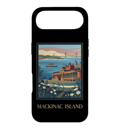 Mackinac Island Michigan Great Lakes���B���e�[�W���g���A�[�g �X�}�z�P�[�X iPhone Air �p