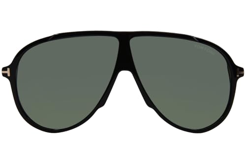 Tom Ford Vladimir Green Pilot Men's Sunglasses FT1211 01N 652