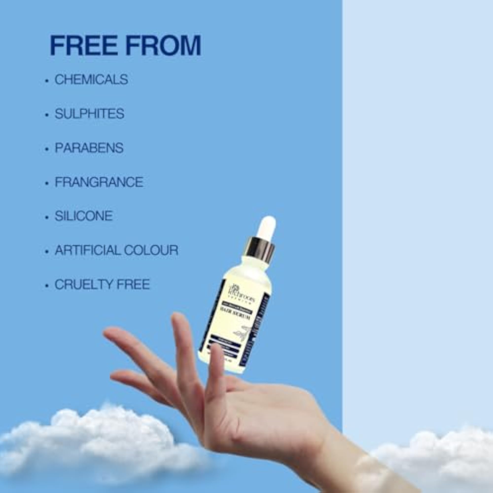 Advanced Hair Growth Serum 50ml, Controls Hair Fall