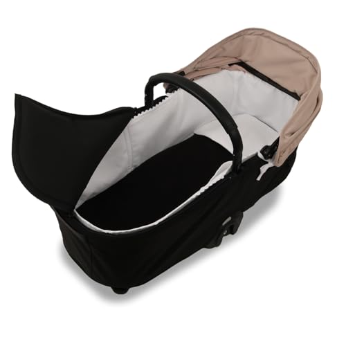 Tititnins Funda Cubre Capazo Velcro para Bugaboo Dragonfly Pique Blanco | Algodón 100%