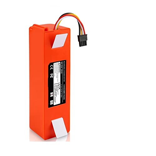 ZooJane 14,4 V Li-Ion Akku Roboterstaubsauger Ersatzakku kompatibel mit Robot Roborock S50 S51 S55 Zubehör Ersatzteile (Color : 9800mAh) Cover