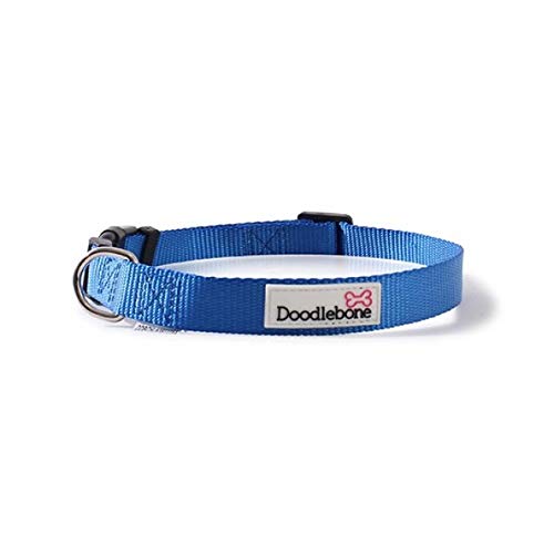 Doodlebone Bold Range Collar For Dogs (X-Large, Navy)