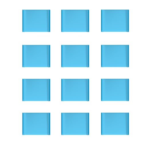 12PC Under Cabinet Lights Replacement stickys - Replacement Magnetic Strips with Adhesive Backing...