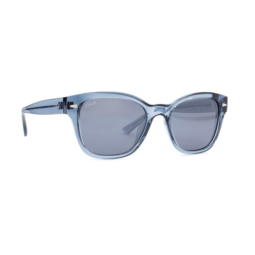 Calcutta Chica Polarized Sunglasses Bluesmoke Frame Silver Mirror Lens