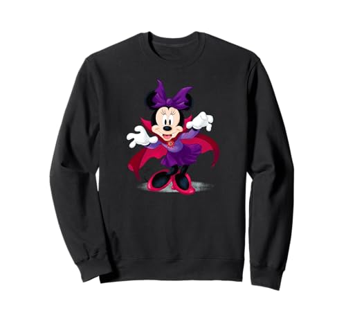 Sweat Disney Halloween Minnie pull imprimé vampire pour femme et ado