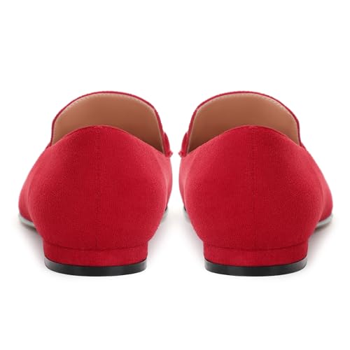 Image of Women's Loafers, Slip On Round Toe Comfortable Flats for Women Dressy and Work, Womens Business Casual Shoes