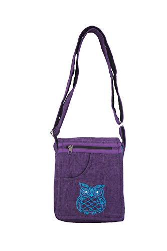 Unique Design Boho crossbody bag Hippie Bag Hiking Bag Festival Bag Travel Bag Passport Bag100% Cotton|100 VEGAN| FAIR TRADE | Handmade with Love.