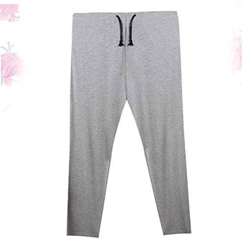 VALICLUD 3 Peças Calças De Pijama Masculinas Pijamas De Algodão Camisas Noturnas Para Homens Calças