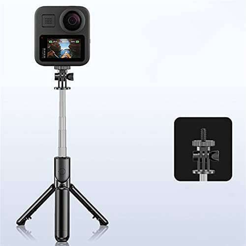 Trípode telescópico de aluminio con Bluetooth inalámbrico y soporte de cardán S03 5