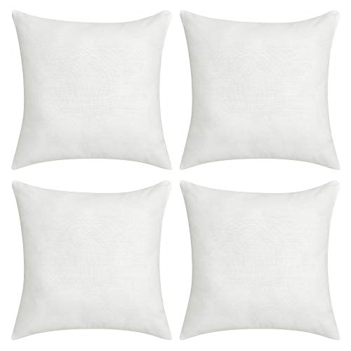 Deconovo Soft Cushion Covers Faux Linen Blank Pillow Covers Throw Pillow Cases