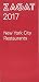2017 NEW YORK CITY RESTAURANTS (Zagat New York City Restaurants)