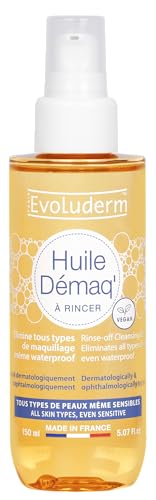 EVOLUDERM - Huile Démaq' - 150 ml - Ingrédients d'Origine