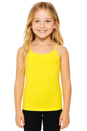 Image of Kurve Girl's Sleeveless Tank Top - Stretch Undershirts Cami Camisole, UV Protective Fabric, Rated UPF 50+ (Made in USA)