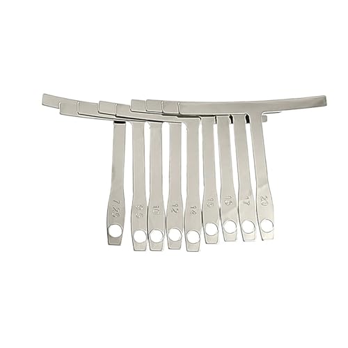 Jauge de rayon de guitare pour régler votre manche à l'atelier ou à la maison