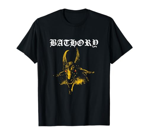 Bathory - Logotipo clásico de cabra - Producto oficial Camiseta