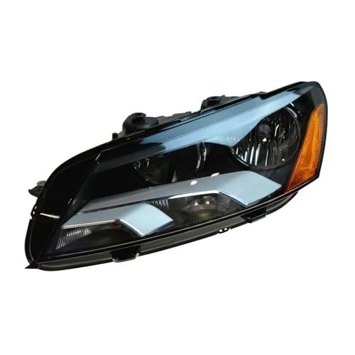 HNSXDM Headlight Head Lamp Assembly Left Driver Side Clear for VW for Passat SEL S/TDI SE 12-Wolfsburg Edition 13-15 561-941-005D 114-51444L