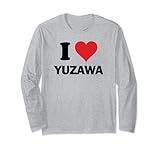 Photo Gallery souvenir giapponese i heart yuzawa japan love maglia a manica Photo Gallery souvenir giapponese i heart yuzawa japan love maglia a manica