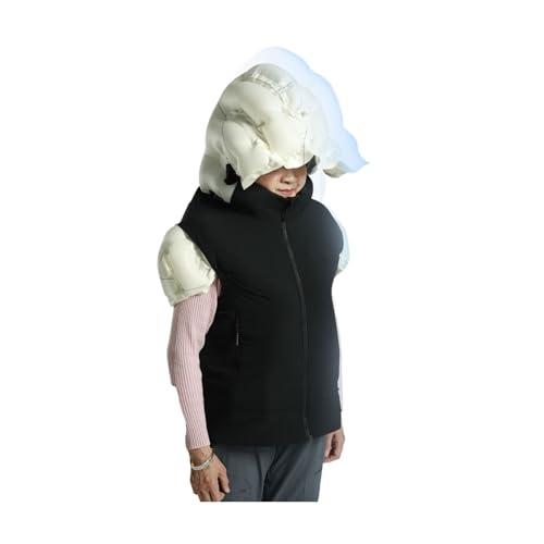 IEOWY Chaleco anticaída con airbag para Personas Mayores, con airbags para Cabeza, Cuello y vértebras Personas Mayores (Talla Mediana).