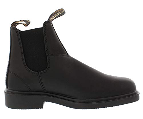 Image of Blundstone Tpu-Dress Boot-Premium Leather Unisex Shoes Size 5, Color: Black /Core Black-Black