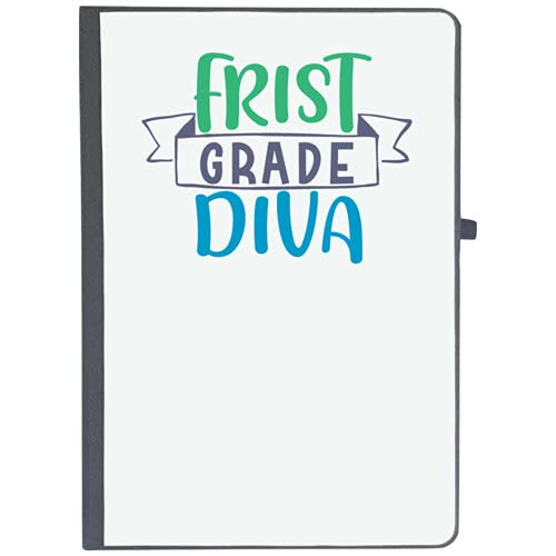 UDNAG Ruled Notebook Diary 'Student Teacher | First Grade divaaa', [A5 80Pages 80GSM]