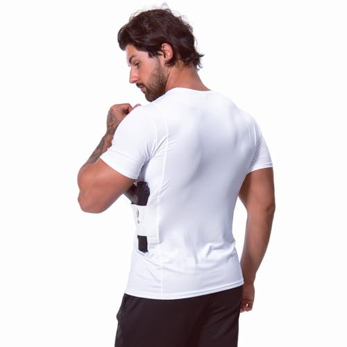Conceal Carry Shirts for Men - Holster Tank Top - Everyday Concealed Carry Compression Shirt2