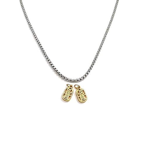 ZKRNTQIZXA 17. NL523 Delicate Hollow Ruyi Gold Necklace a Cultural Accessory Blending Heritage & Modernity