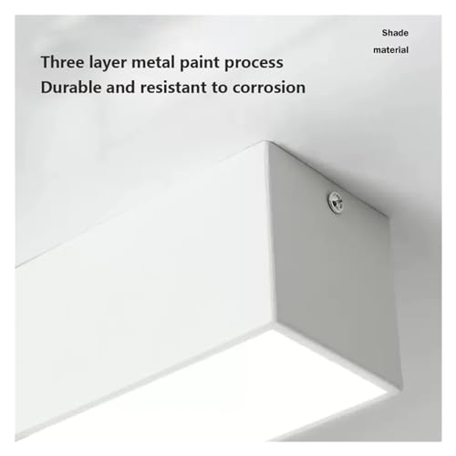 Plafonnier LED rectangulaire et éclairage de décoration de plafond balcon