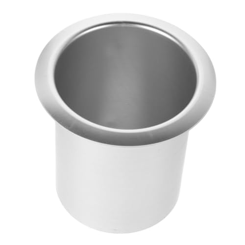 LIFKOME Soporte Metálico Empotrable para Portavasos de Sofá Reemplazo Resistente Inoxidable Soporte Estable para Bebidas Accesorio Práctico para Sillas Reclinables y Coches Fácil Limpieza