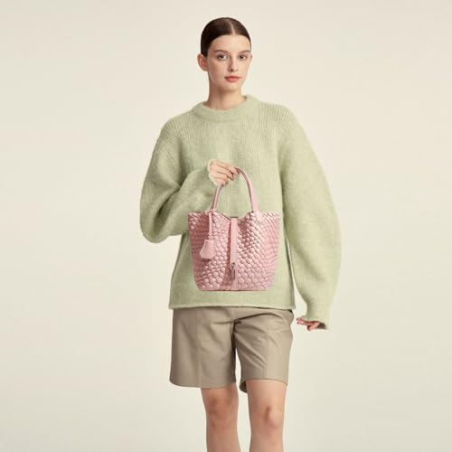 Bolso tipo Tote para Mujer con diseño de cierre y cuero vegano miniatura 2