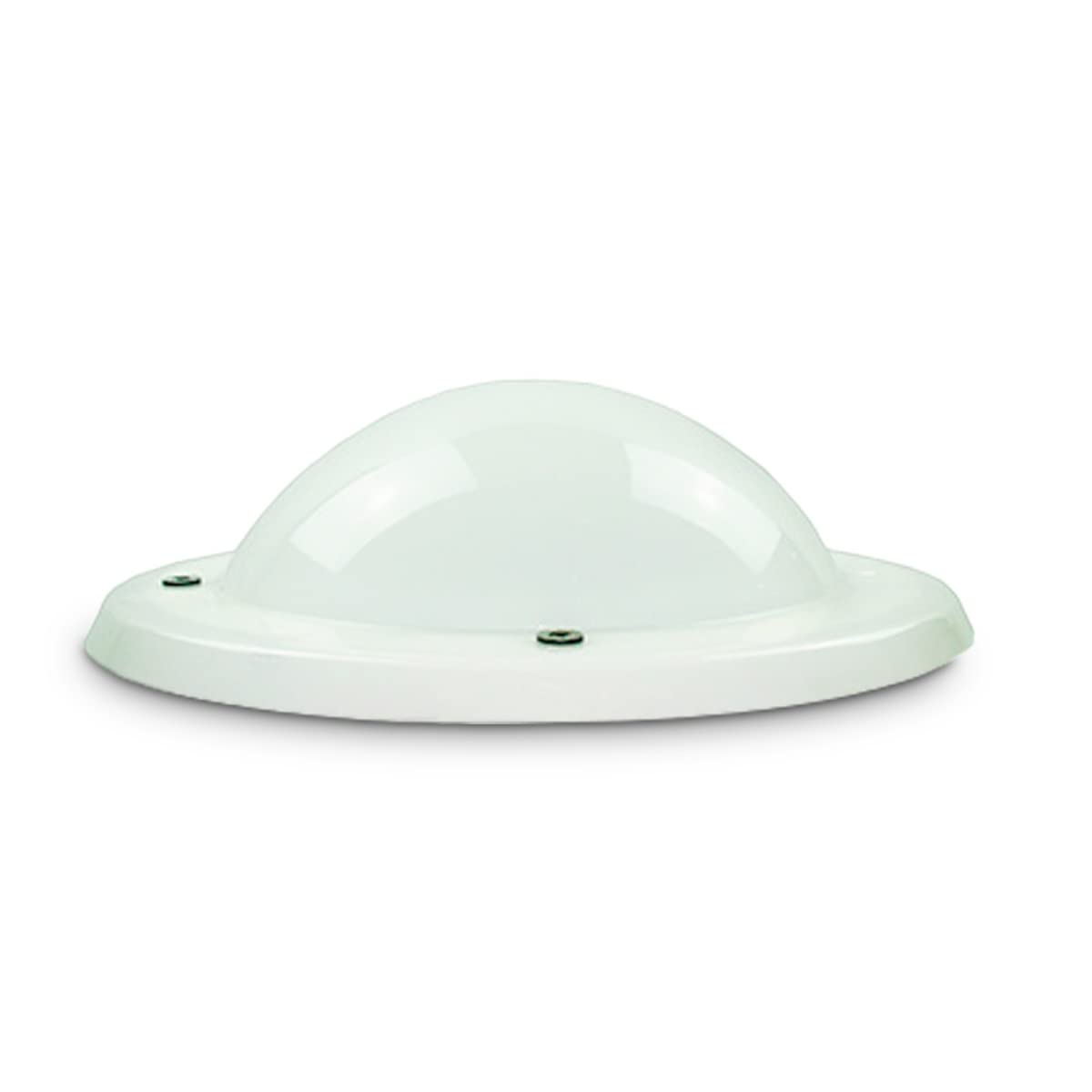 Cúpula Transparente para Claraboya Circular - Incluye Juntas, Fijaciones y Accesorios de Montaje - Tragaluz - Fabricada en Metacrilato - CxD = 40 cm - ExF = 54 cm