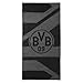 Produktbild Borussia Dortmund BVB Handtuch grau/schwarz 50x100 cm