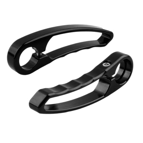 2パックの折りたたみ自転車ハンドルバーマウンテンおよび通勤の人間工学に基づいたバイクエクステンダーエクステンション