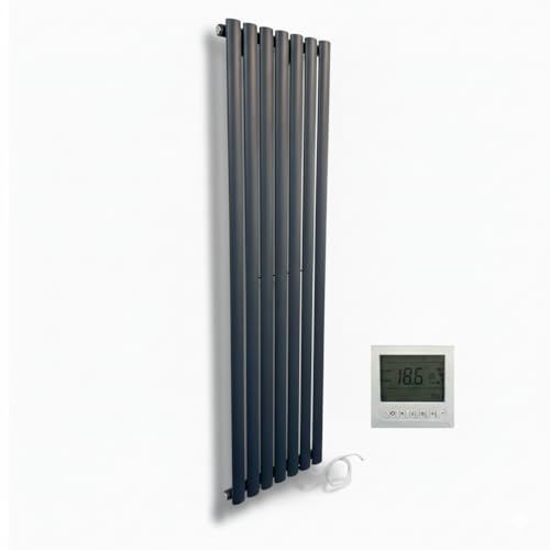 Kartell K-Rad Aspen Tubular Column 2 Panel White Vertical Radiator, ASP18-31VDW - View #2